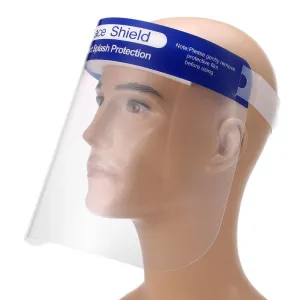 Transparent Face Shield Anti-smog Anti-wind Prevent Lampblack/Droplets Protective Shield  Face Guard 10PCS