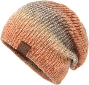 tuduoms Womens Tie Dye Hats Winter Wool Warm Rib Cable Knit Beanies Hat Teen Girls Trendy Cute Skull Ski Cap Pom Pom Beanie