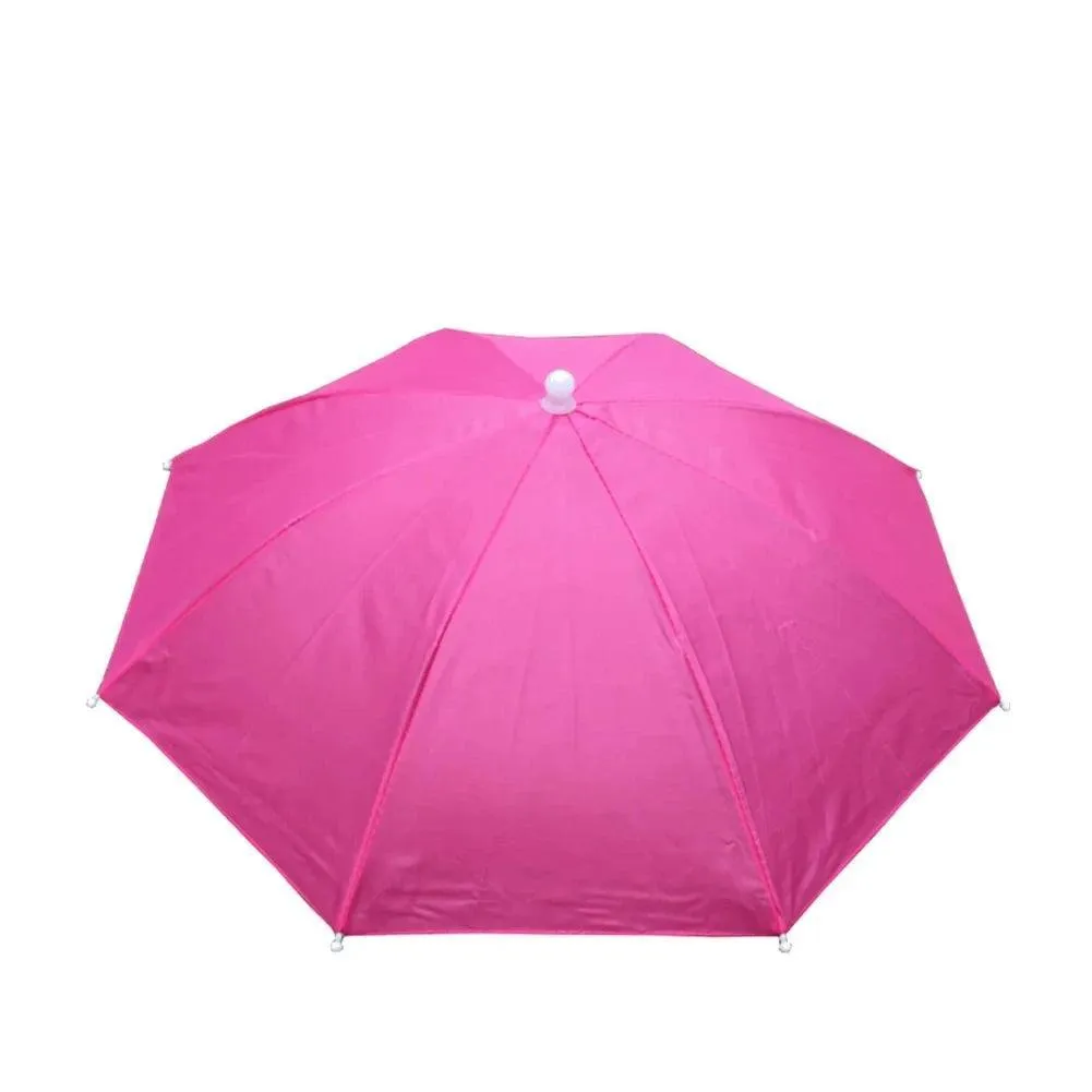 Umbrella Hat, Waterproof, Sun Protection, Lightweight & Portable, Adjustable Fit, Perfect for Outdoor Activities, Multiple Colors Available
