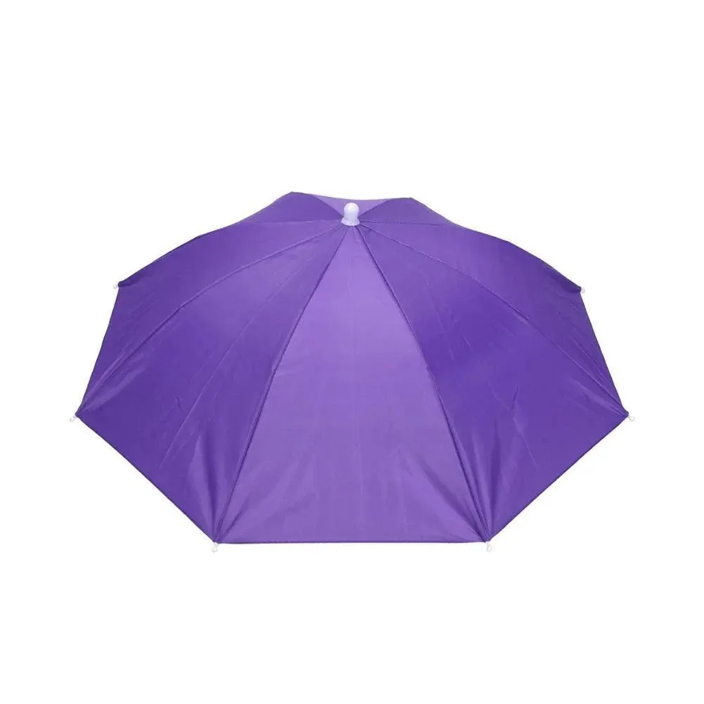 Umbrella Hat, Waterproof, Sun Protection, Lightweight & Portable, Adjustable Fit, Perfect for Outdoor Activities, Multiple Colors Available