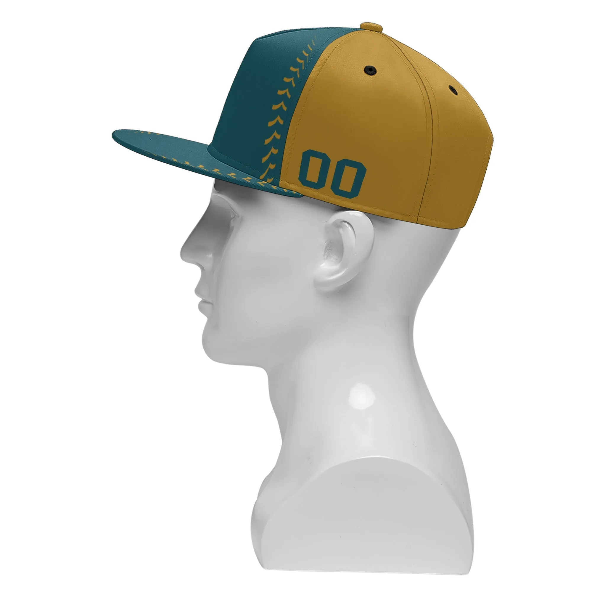 Unique Gift,Custom Sport Design Hat Stitched Adjustable Snapback Personalized Baseball Cap PR067B-bd0b00d9-b