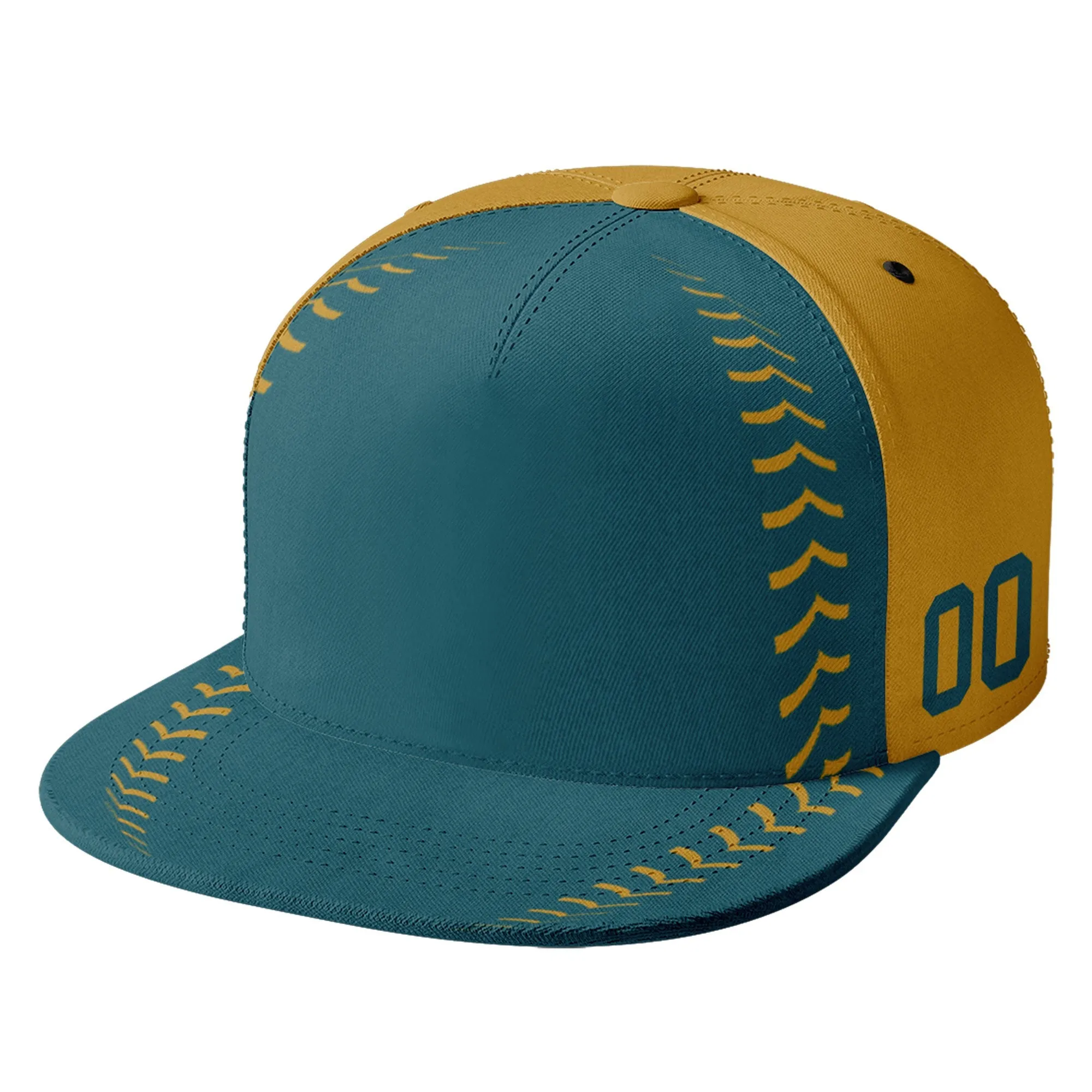 Unique Gift,Custom Sport Design Hat Stitched Adjustable Snapback Personalized Baseball Cap PR067B-bd0b00d9-b