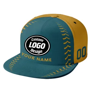 Unique Gift,Custom Sport Design Hat Stitched Adjustable Snapback Personalized Baseball Cap PR067B-bd0b00d9-b