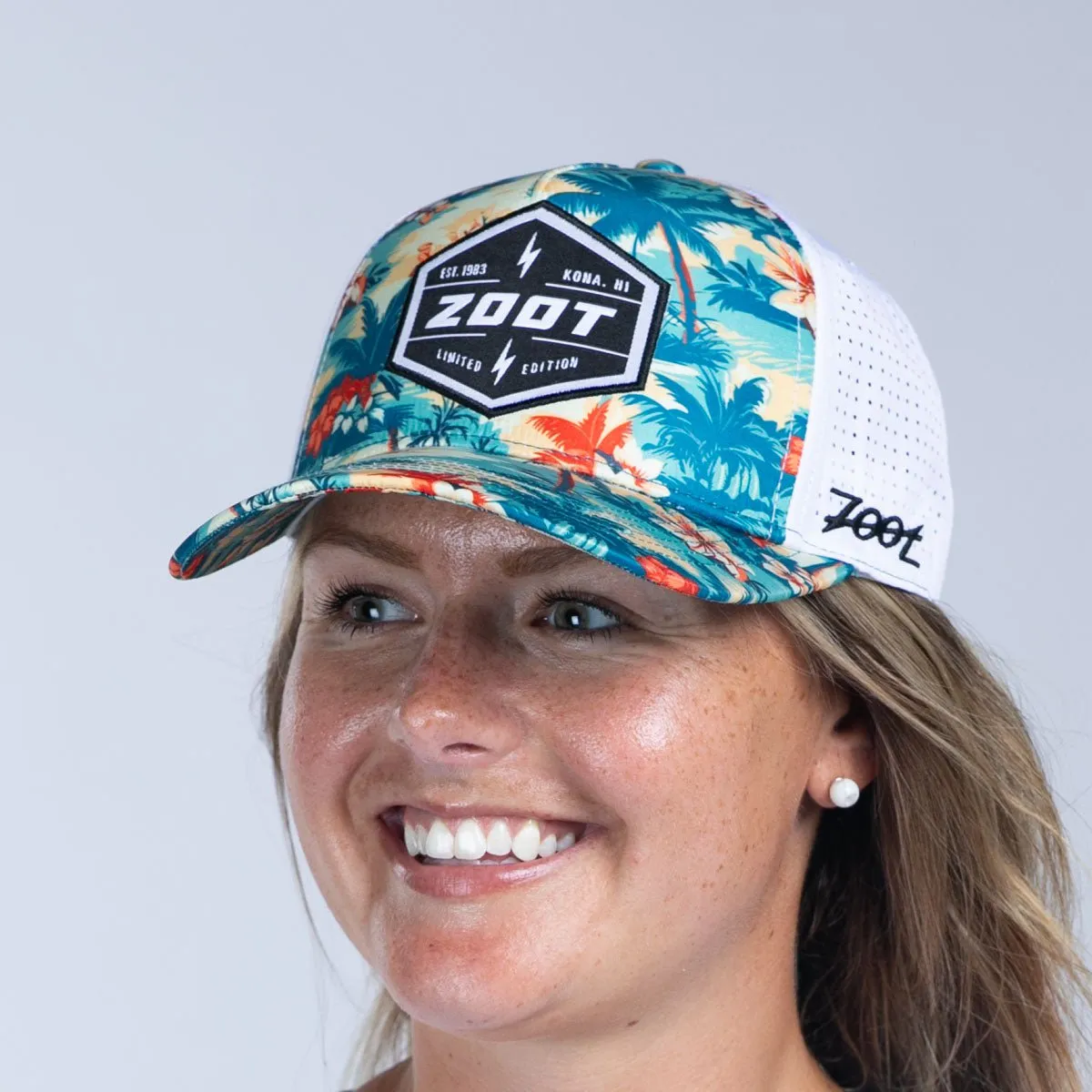 Unisex Curved Bill Hat - Hula