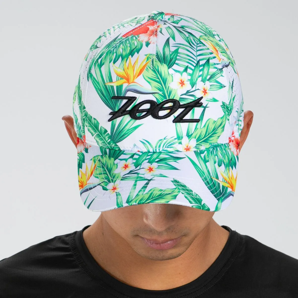 Unisex Curved Bill Hat - White Hawaiian