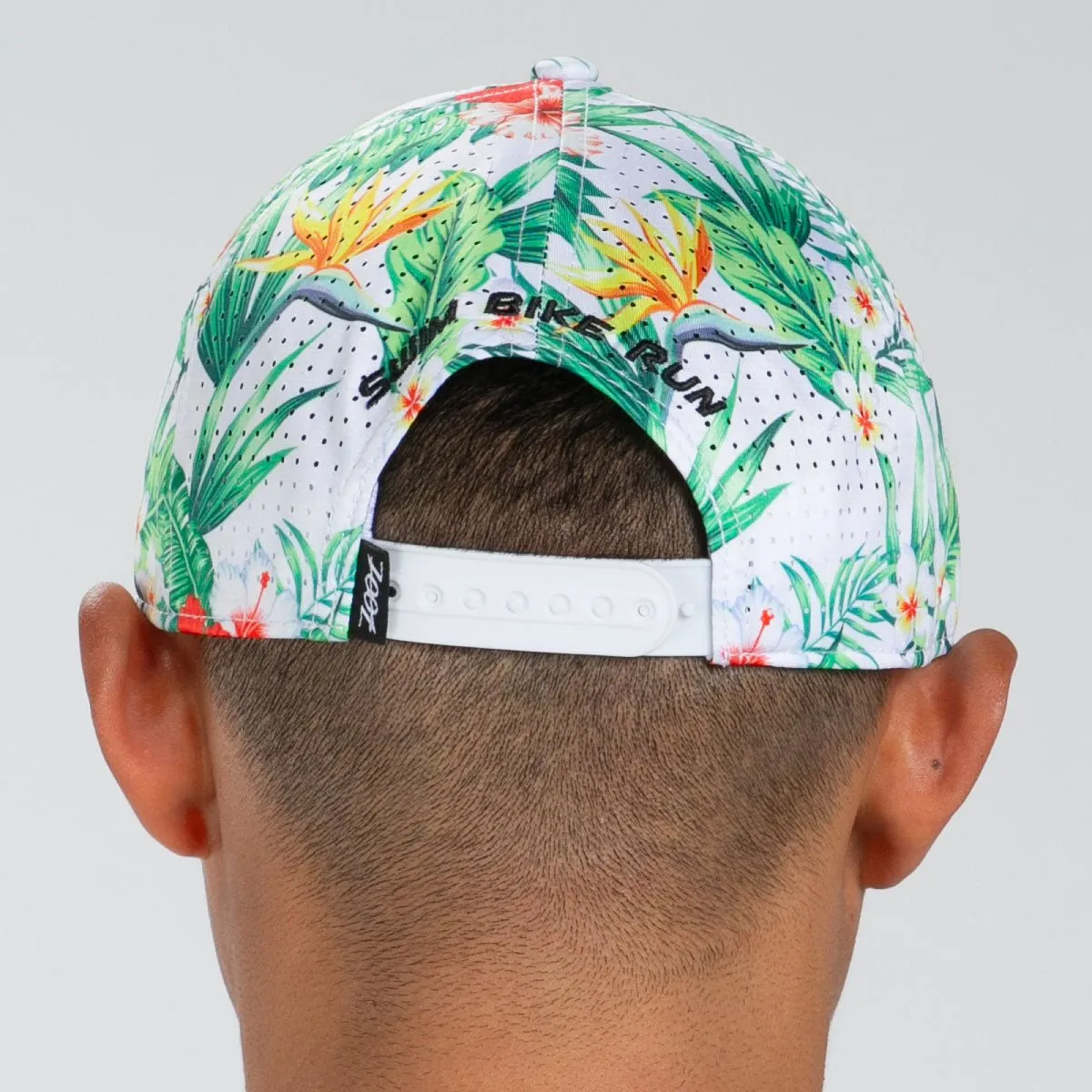 Unisex Curved Bill Hat - White Hawaiian