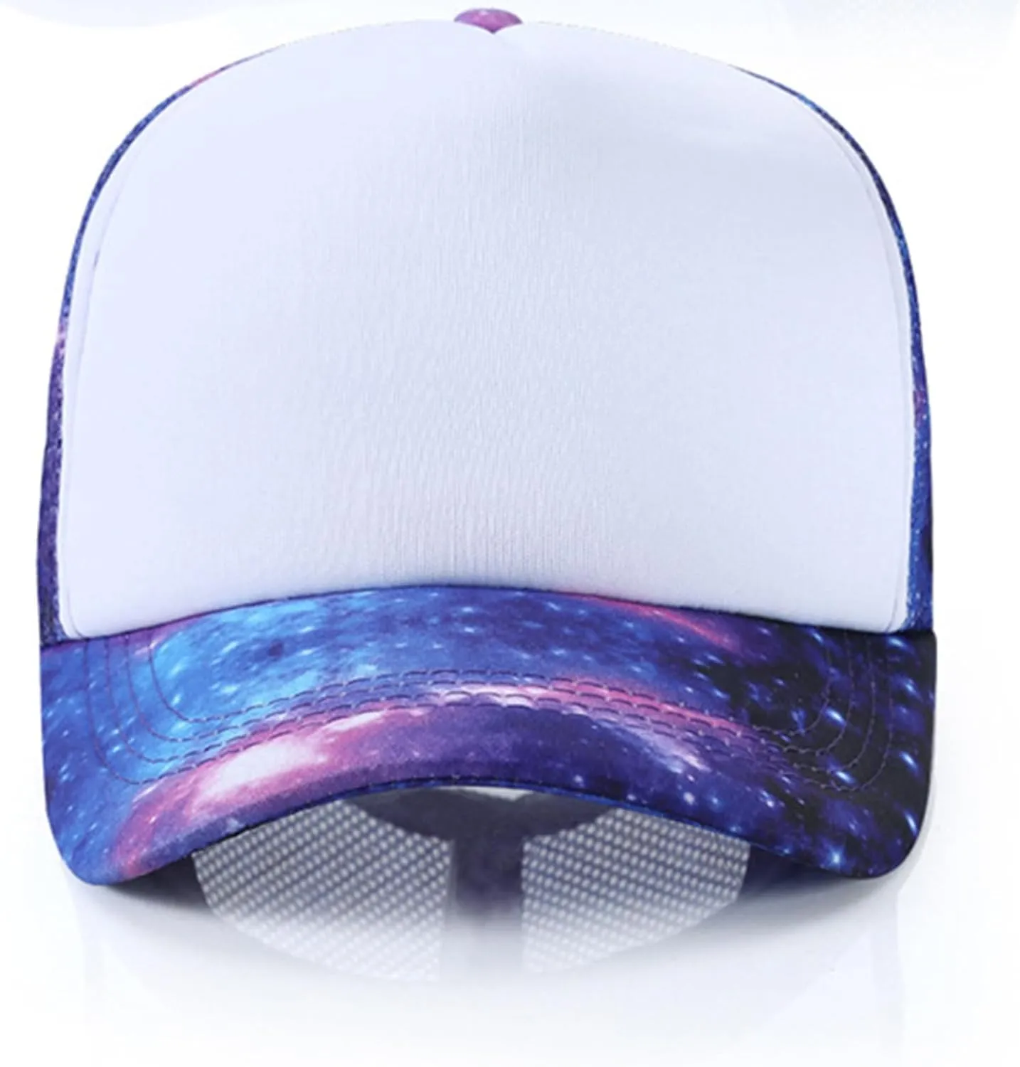 Unisex Trucker Hat Adjustable Plain Blank Mesh Back Dad Hat Classic Casual Breathable Sun Protection Baseball Cap