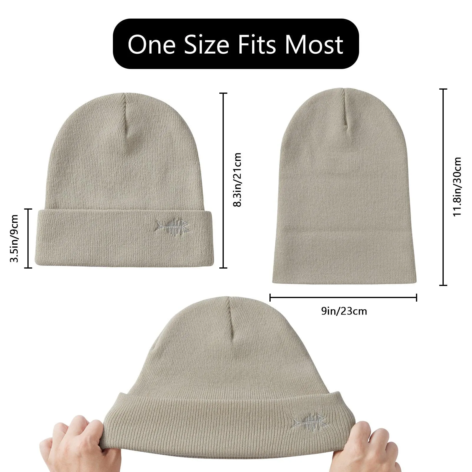 Unisex Winter Warm Knit Beanie Hats