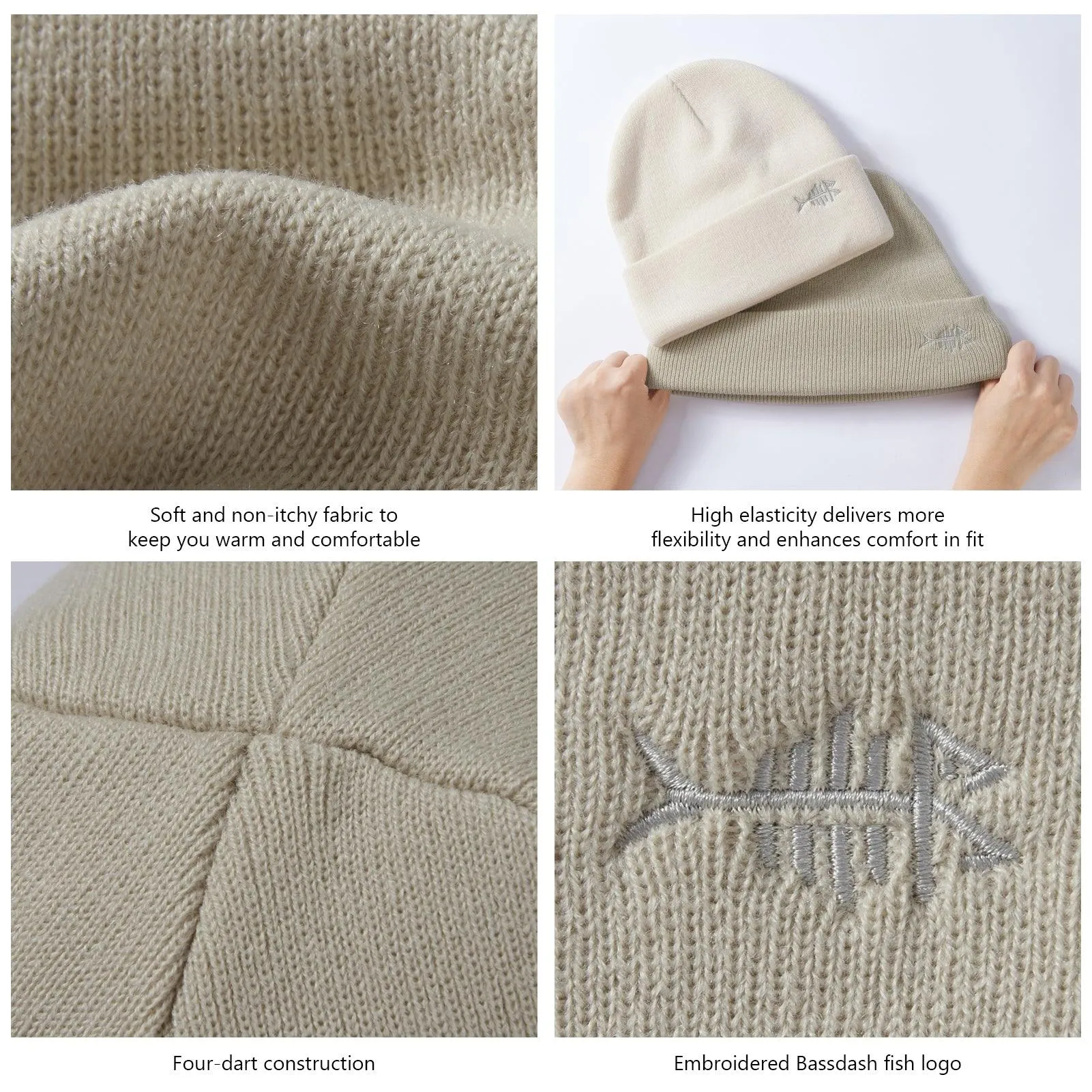 Unisex Winter Warm Knit Beanie Hats