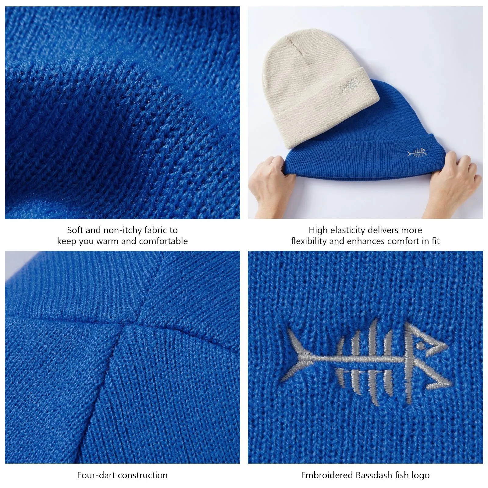 Unisex Winter Warm Knit Beanie Hats