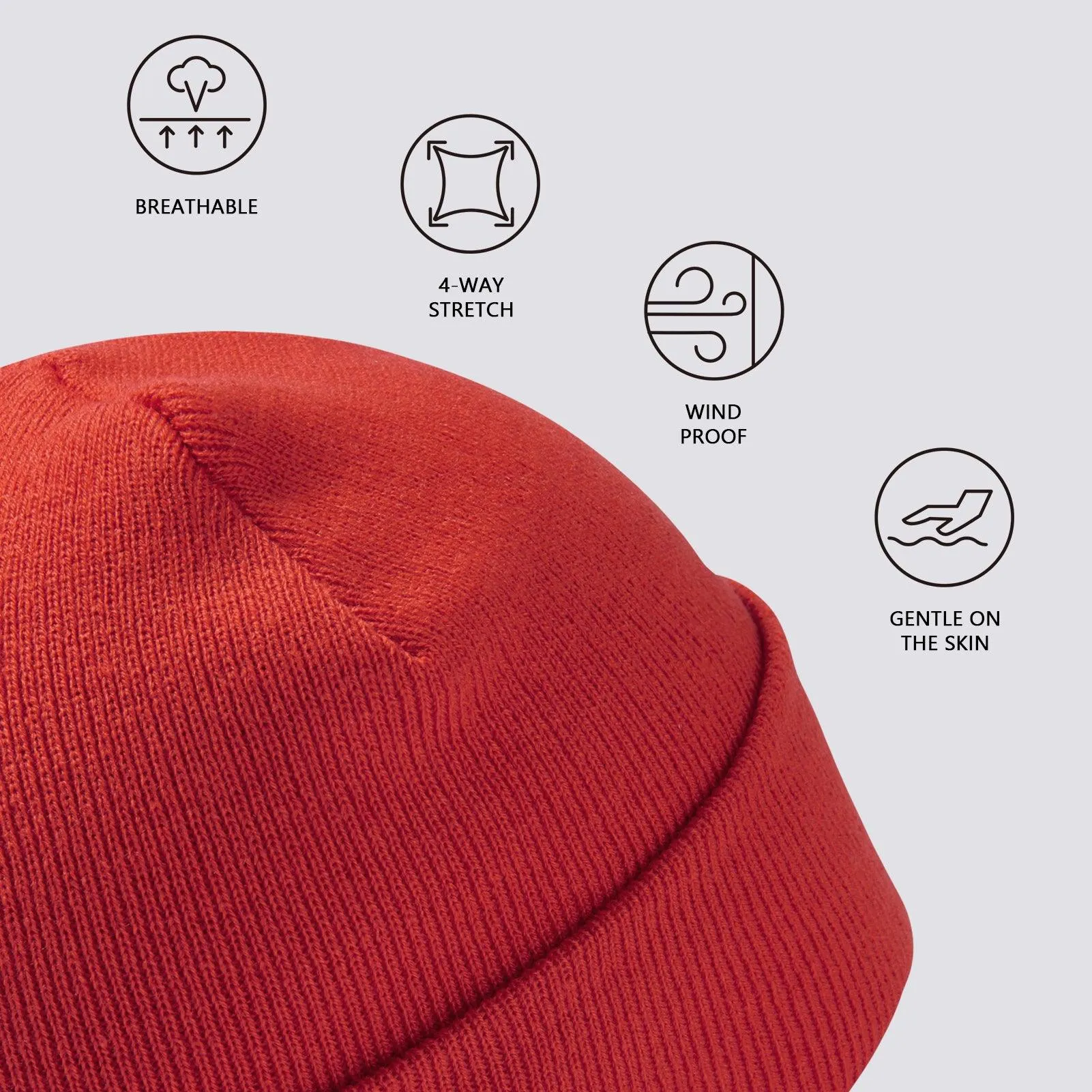 Unisex Winter Warm Knit Beanie Hats