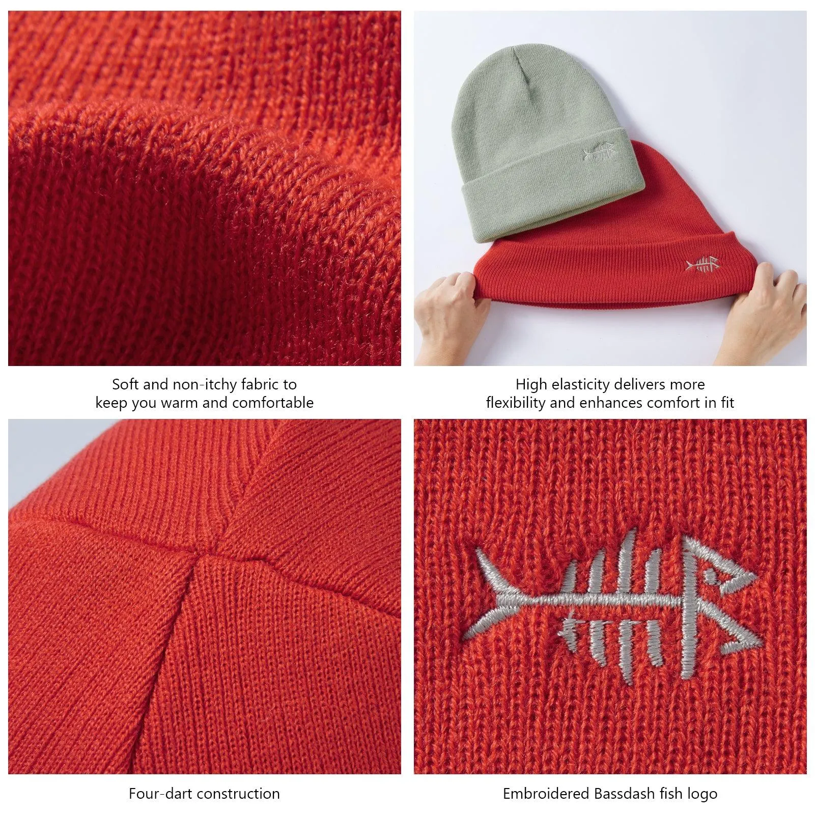 Unisex Winter Warm Knit Beanie Hats