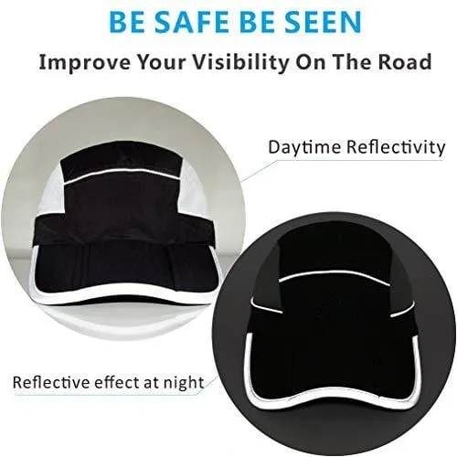 UPF 50 Mens Outdoor Hat Reflective Folding Mens Running Run Sports Sport Hats Summer Cool UV Sun Unstructured Baseball Cap Caps Light Quivk Dry Breathable Travel Golf Hat Hats for Men Women Light Gray