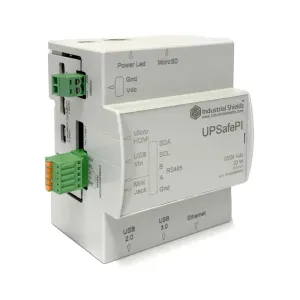 UPSafePI Industrial UPS for Raspberry Pi 4B (4GB)