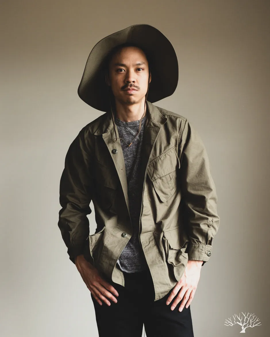 U.S. Army Wide Brim Jungle Hat - Army Green Ripstop