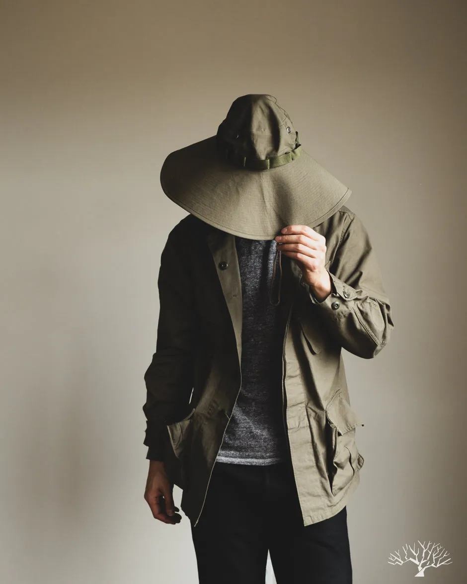U.S. Army Wide Brim Jungle Hat - Army Green Ripstop