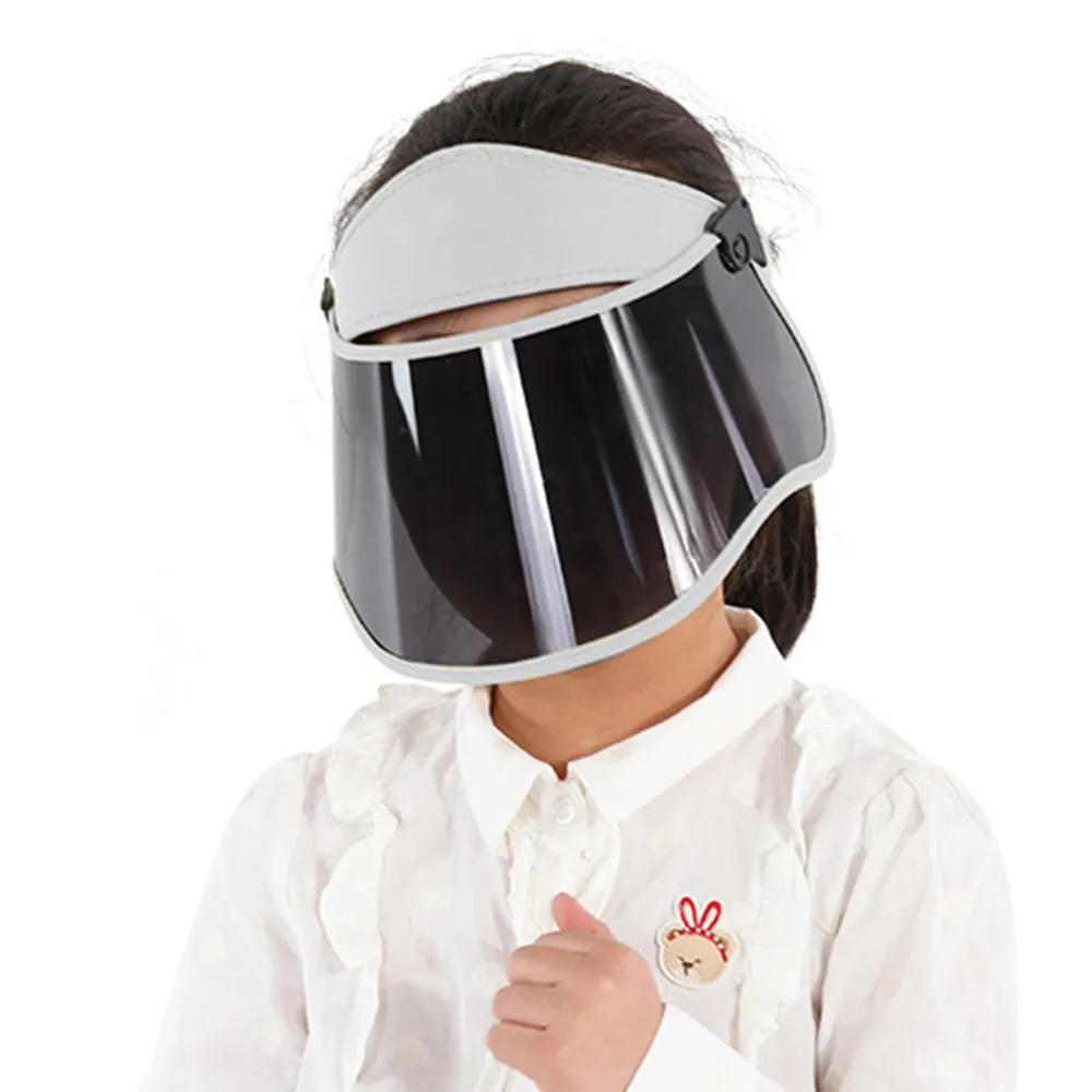 US Stock Kid's Sun Protective Visor Hat UPF 50  Clearance Price