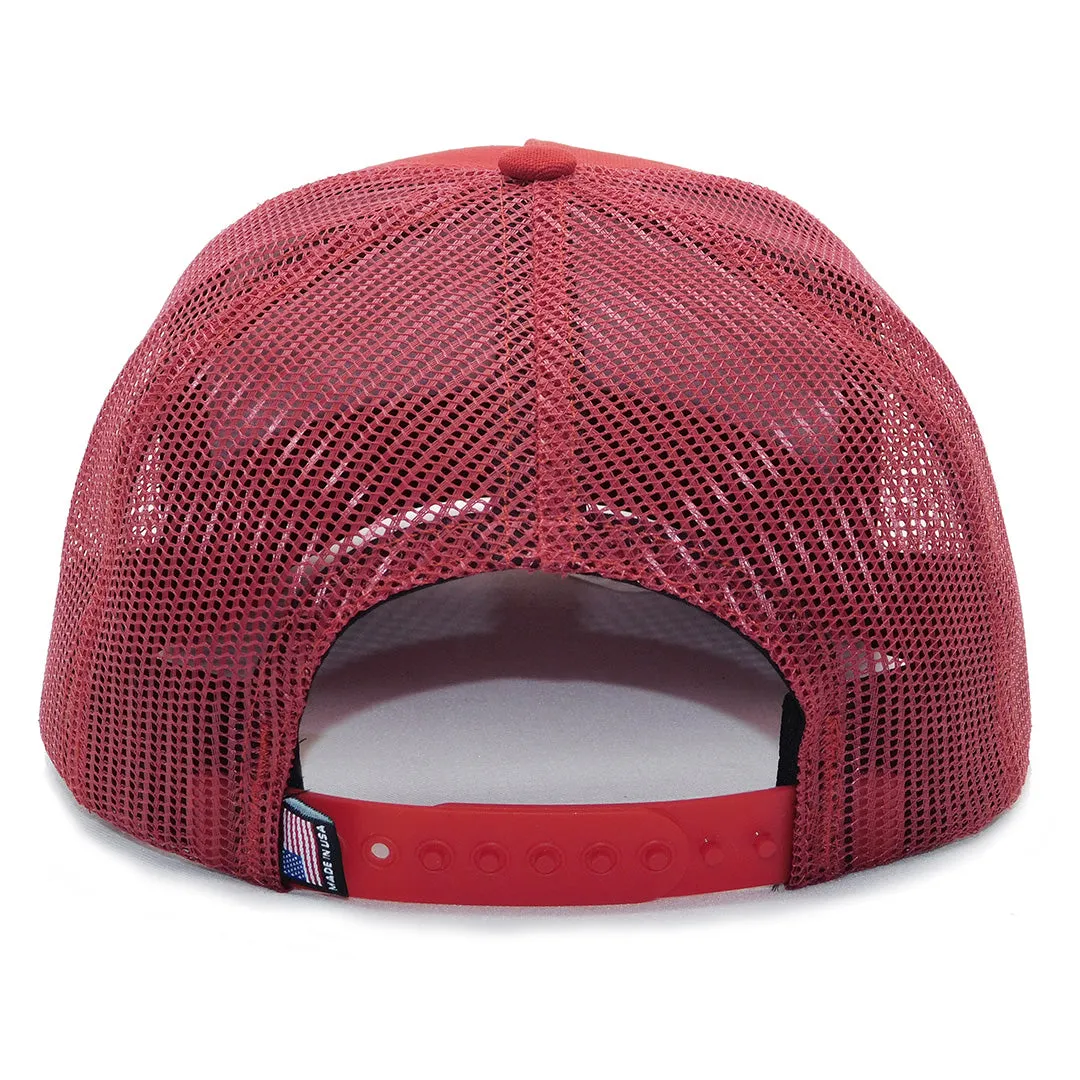 (USA 750) Custom 5 Panel Trucker Hats