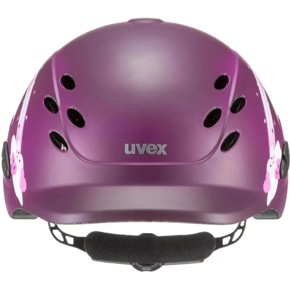 Uvex Onyxx Riding Hat Princess Berry Mat
