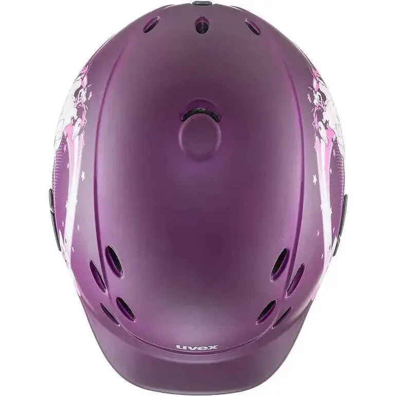 Uvex Onyxx Riding Hat Princess Berry Mat