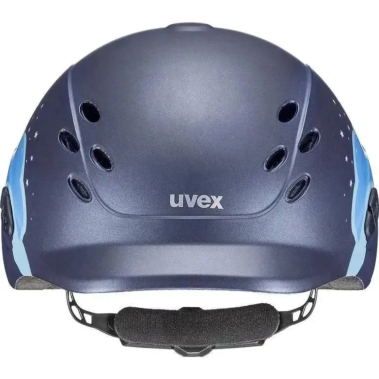 Uvex Onyxx Riding Hat Unicorn Navy Mat