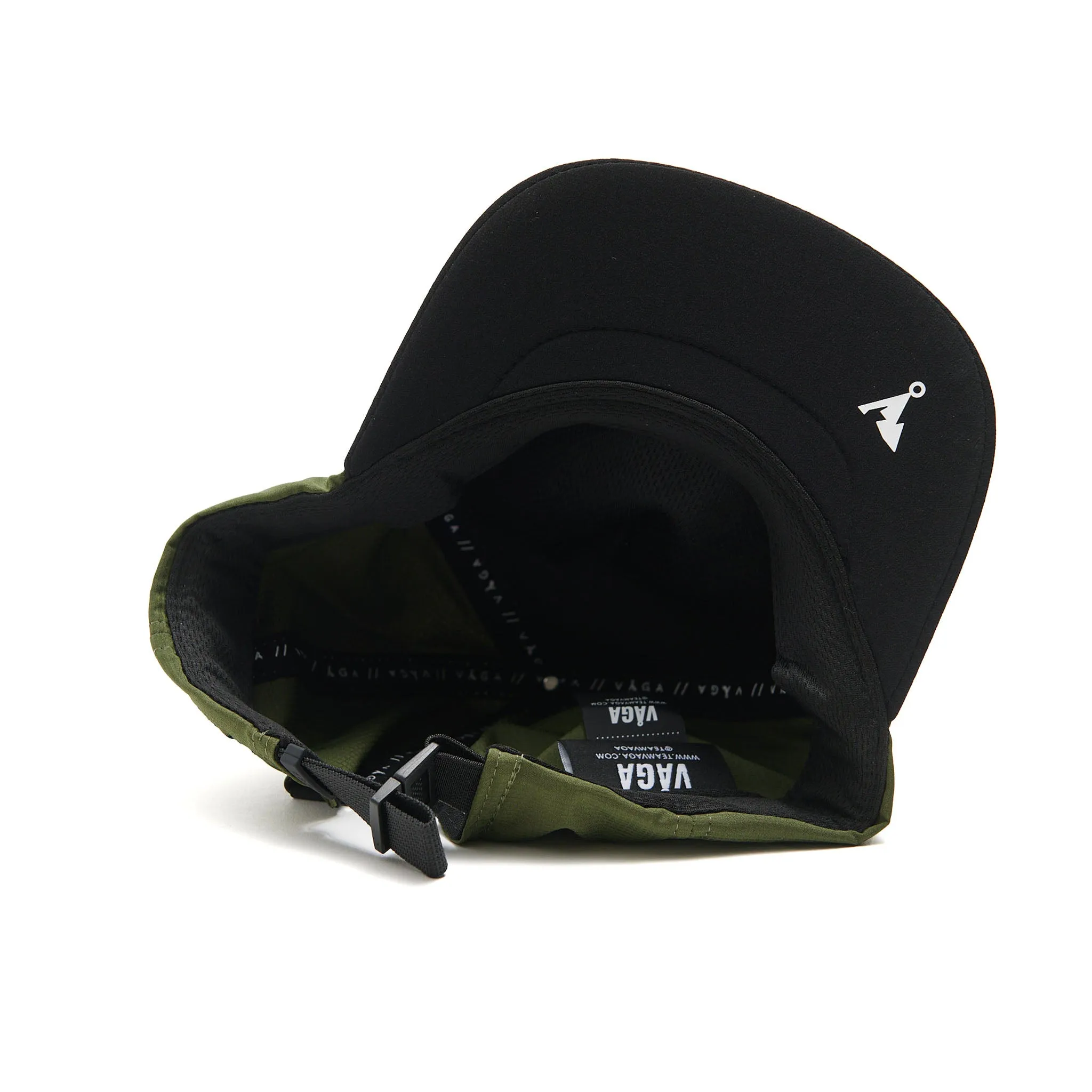 VAGA | Unisex Trucker Cap - Moss Green/Black