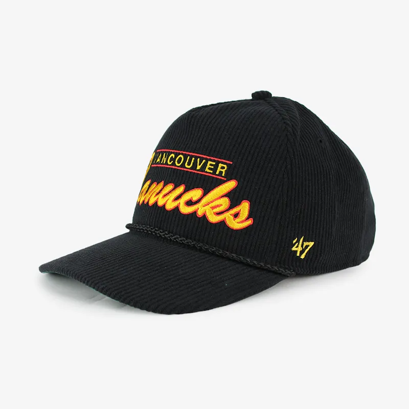 Vancouver Canucks 47 Brand Double Hitch Skate Hat