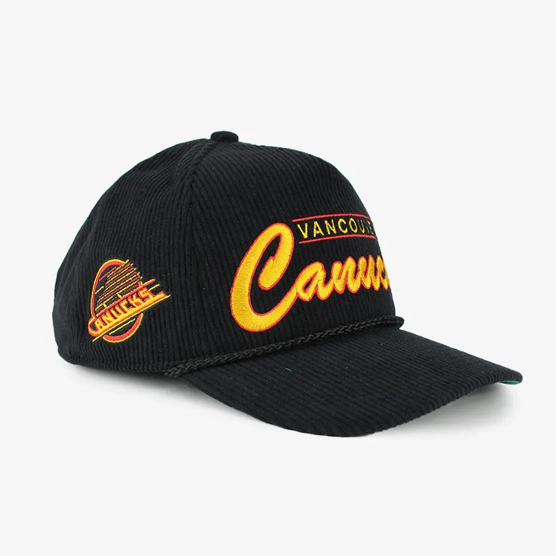 Vancouver Canucks 47 Brand Double Hitch Skate Hat