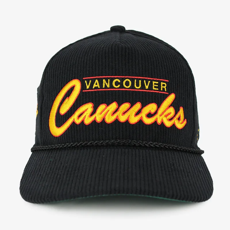 Vancouver Canucks 47 Brand Double Hitch Skate Hat
