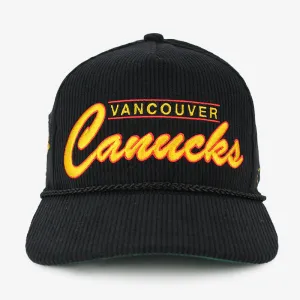 Vancouver Canucks 47 Brand Double Hitch Skate Hat