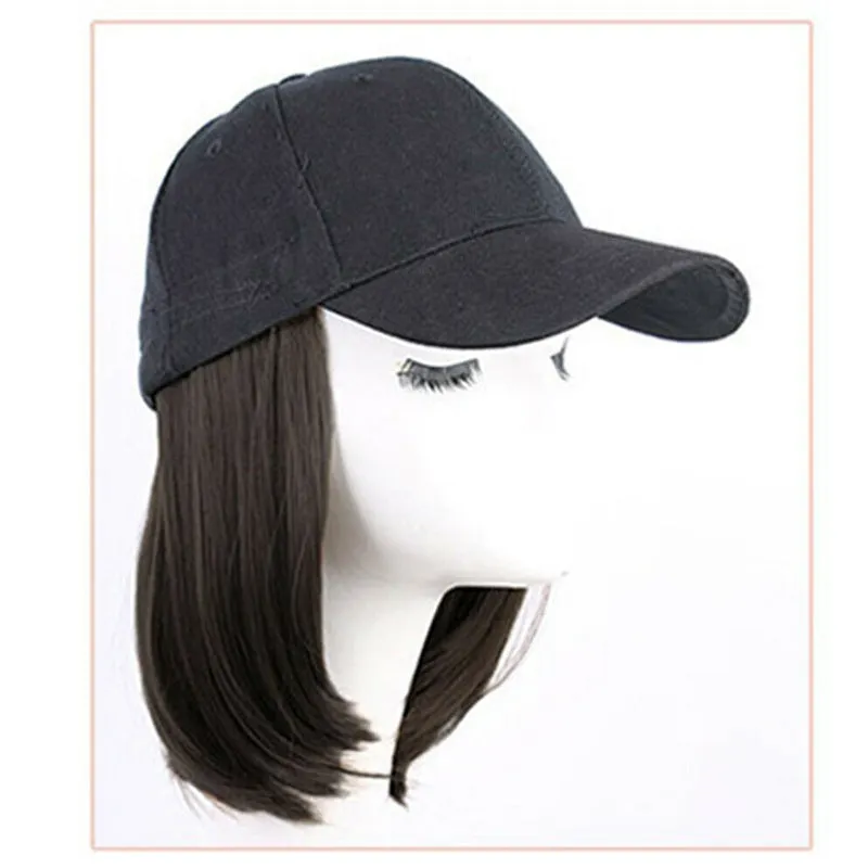 Versatile Hat-Wig Combo for Effortless Style