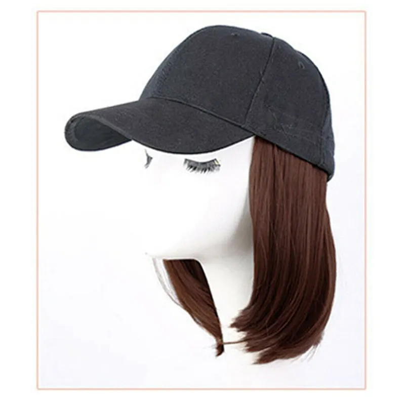 Versatile Hat-Wig Combo for Effortless Style