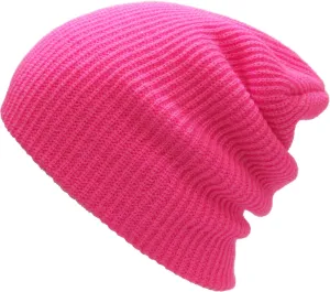Vintage Beanie Neon Pink