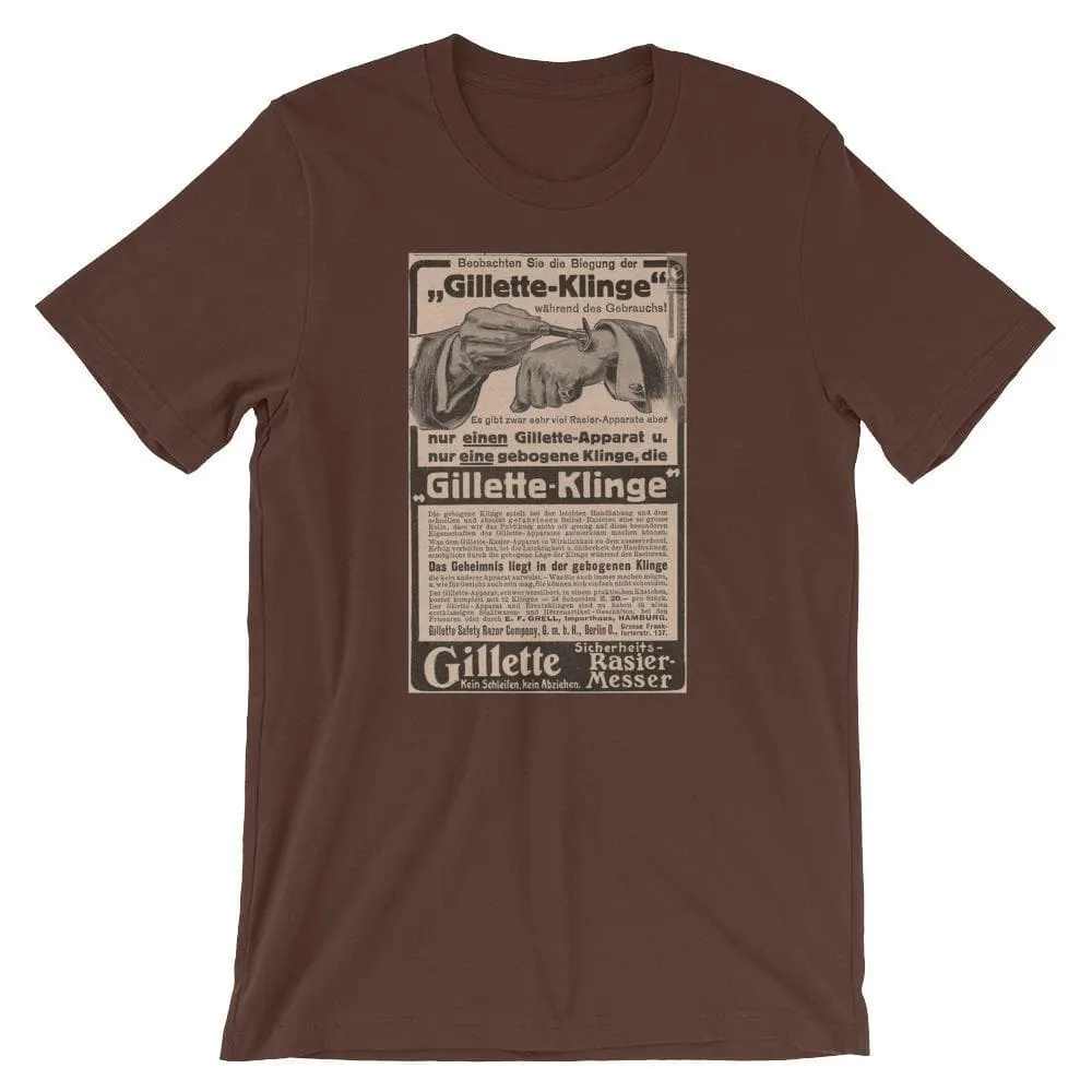 Vintage German Advert Short-Sleeve Unisex T-Shirt