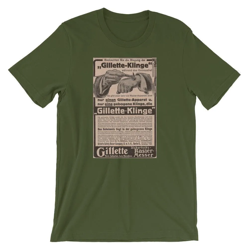 Vintage German Advert Short-Sleeve Unisex T-Shirt