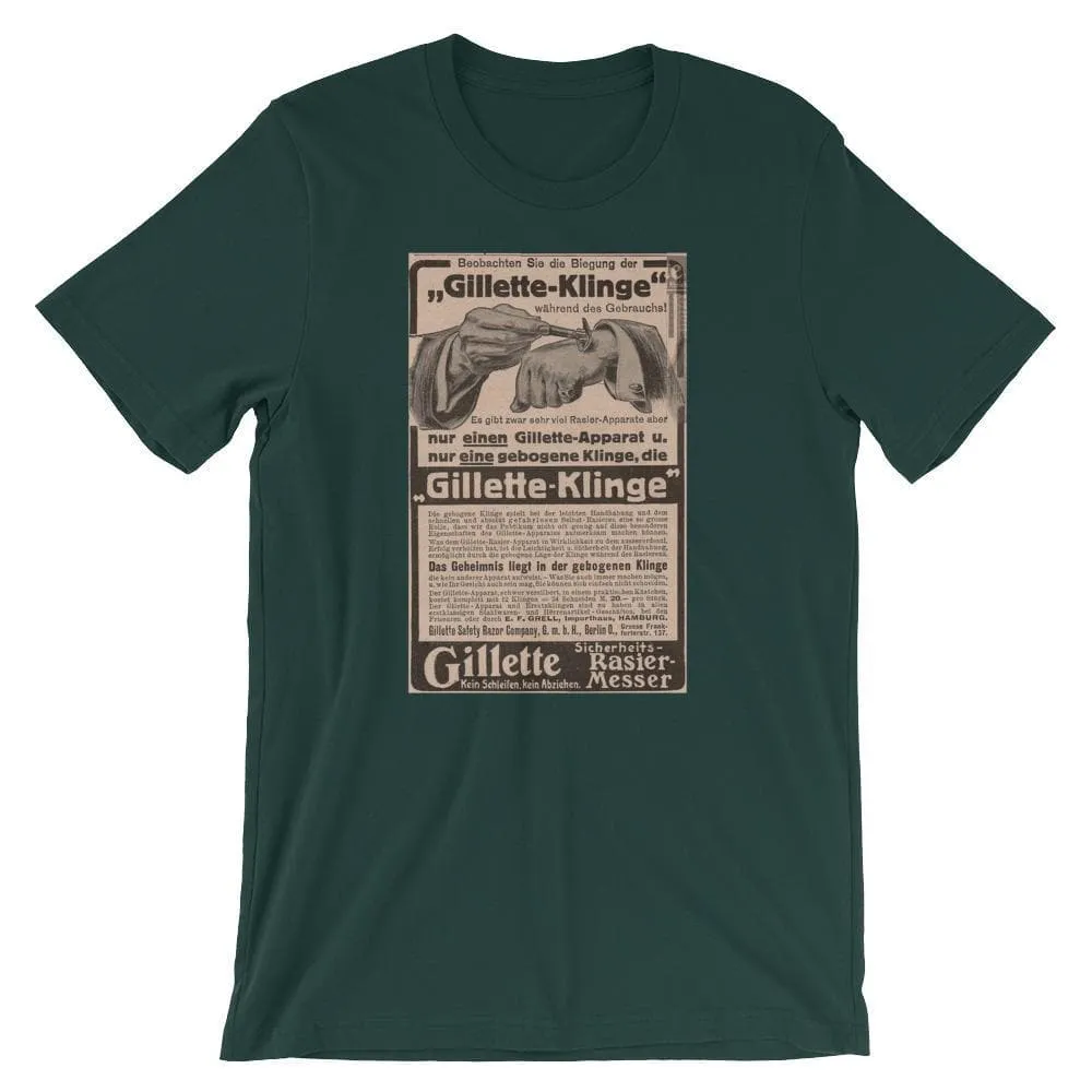 Vintage German Advert Short-Sleeve Unisex T-Shirt
