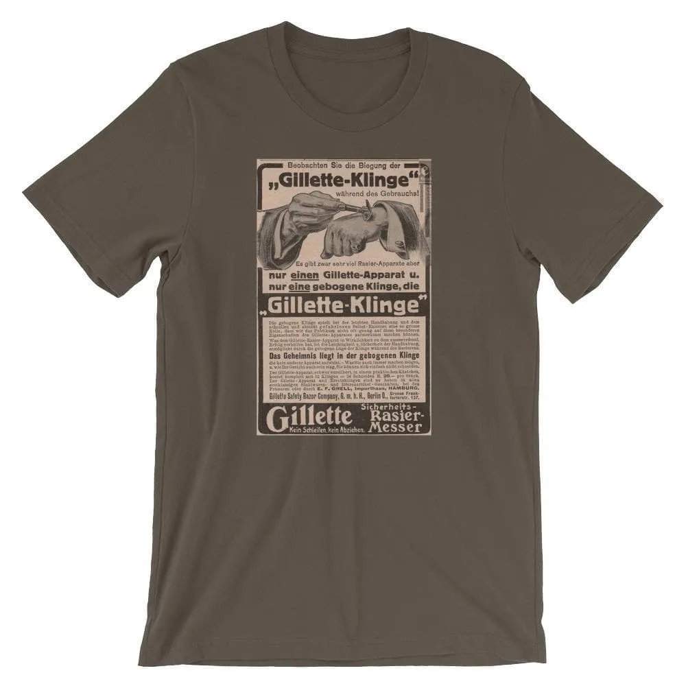 Vintage German Advert Short-Sleeve Unisex T-Shirt