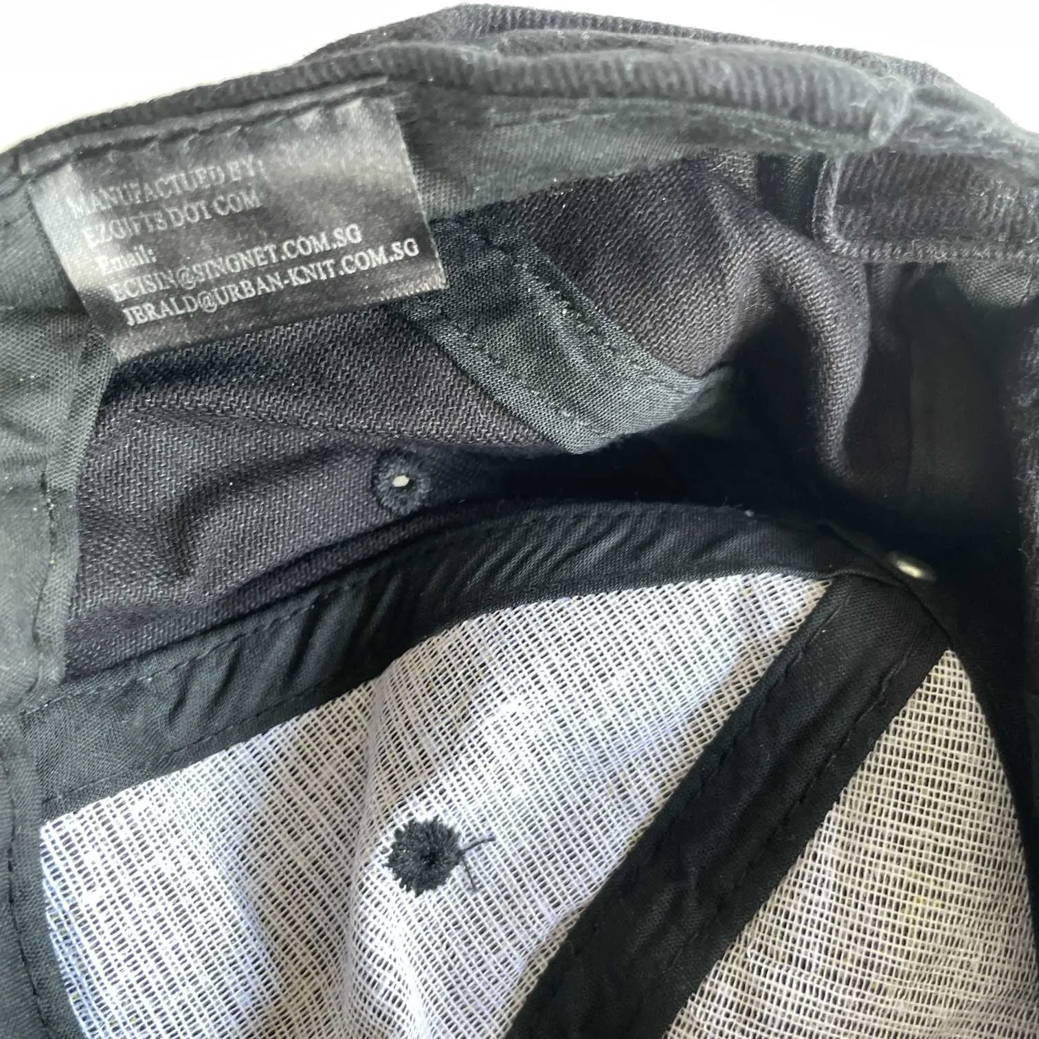 Vintage men black Pepsi baseball cap| SKU 5673