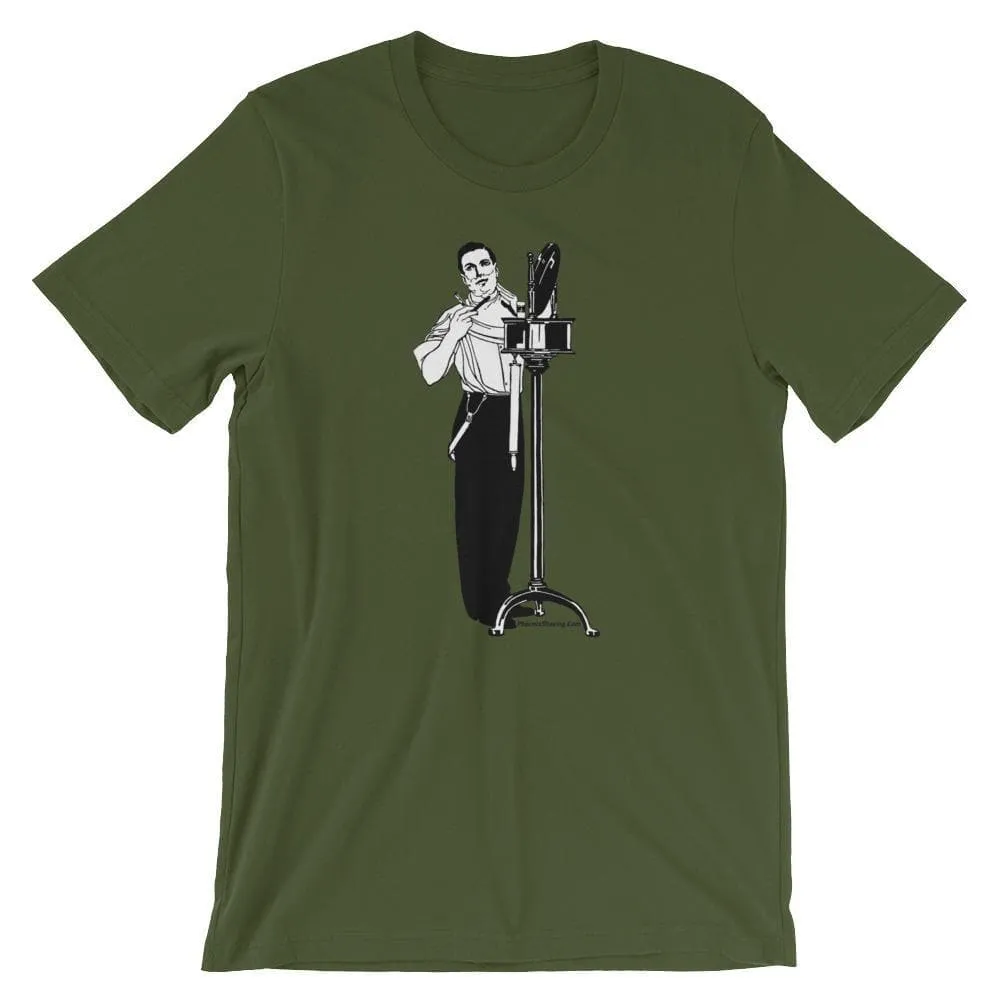 Vintage Shaving Stand Ad 1907 Short-Sleeve Unisex T-Shirt