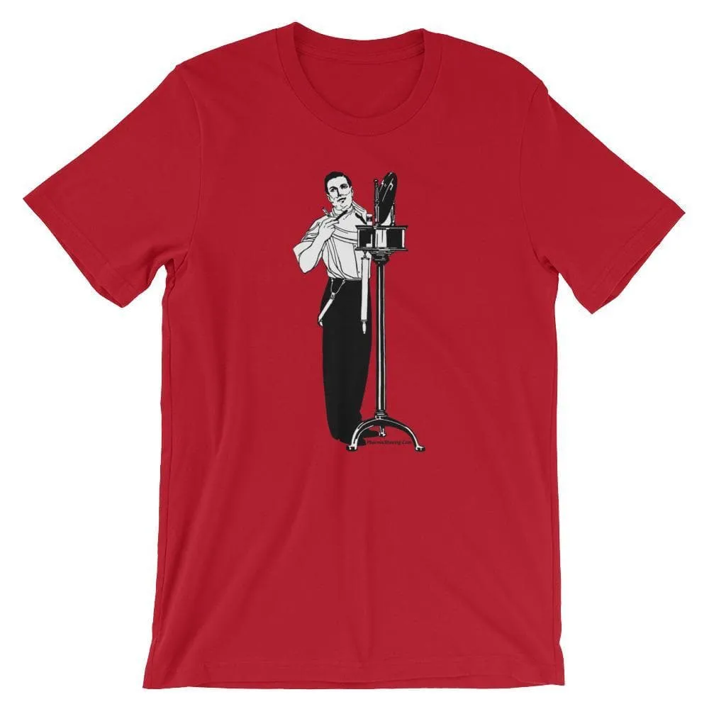 Vintage Shaving Stand Ad 1907 Short-Sleeve Unisex T-Shirt