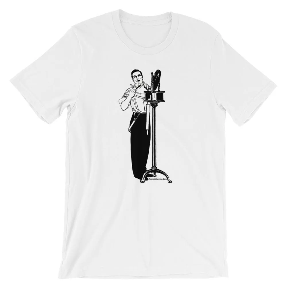 Vintage Shaving Stand Ad 1907 Short-Sleeve Unisex T-Shirt