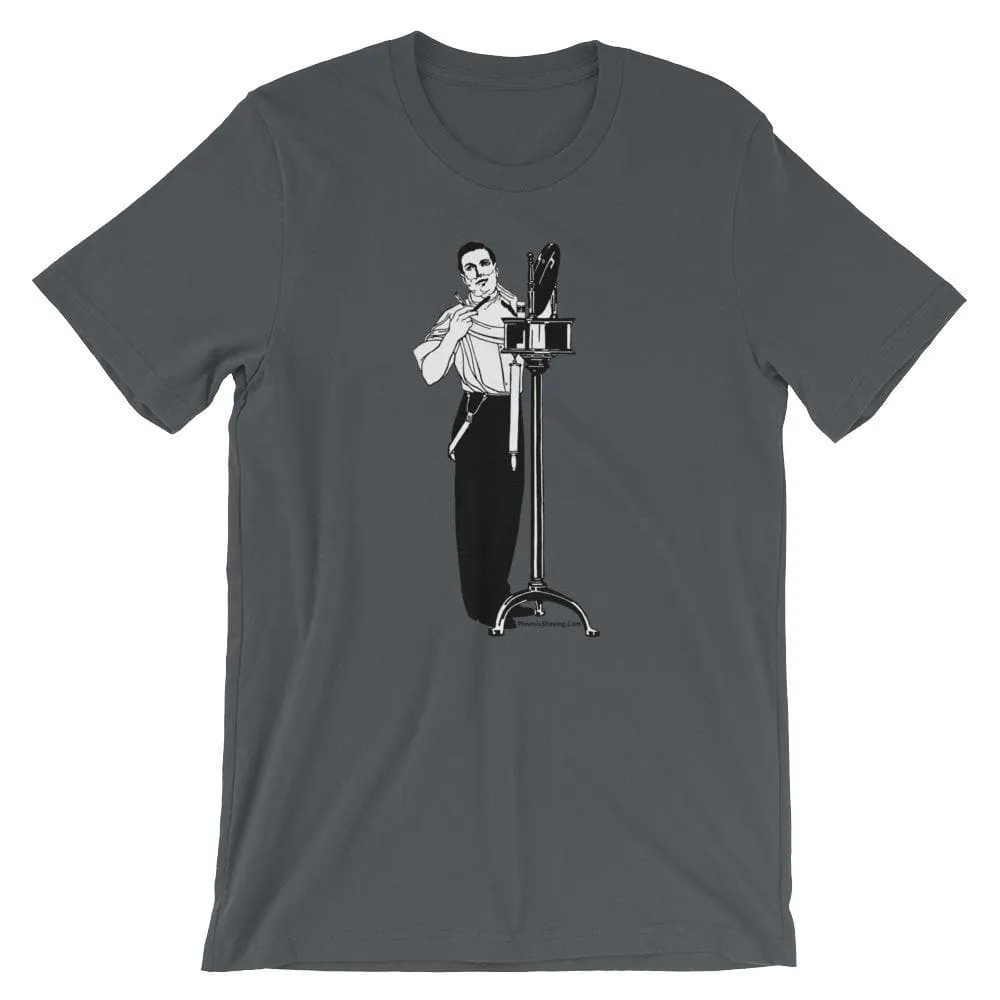 Vintage Shaving Stand Ad 1907 Short-Sleeve Unisex T-Shirt