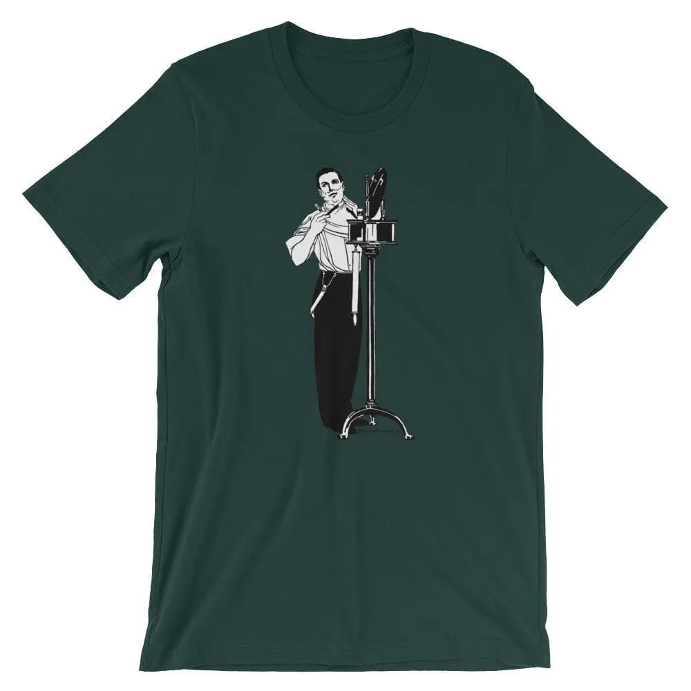 Vintage Shaving Stand Ad 1907 Short-Sleeve Unisex T-Shirt