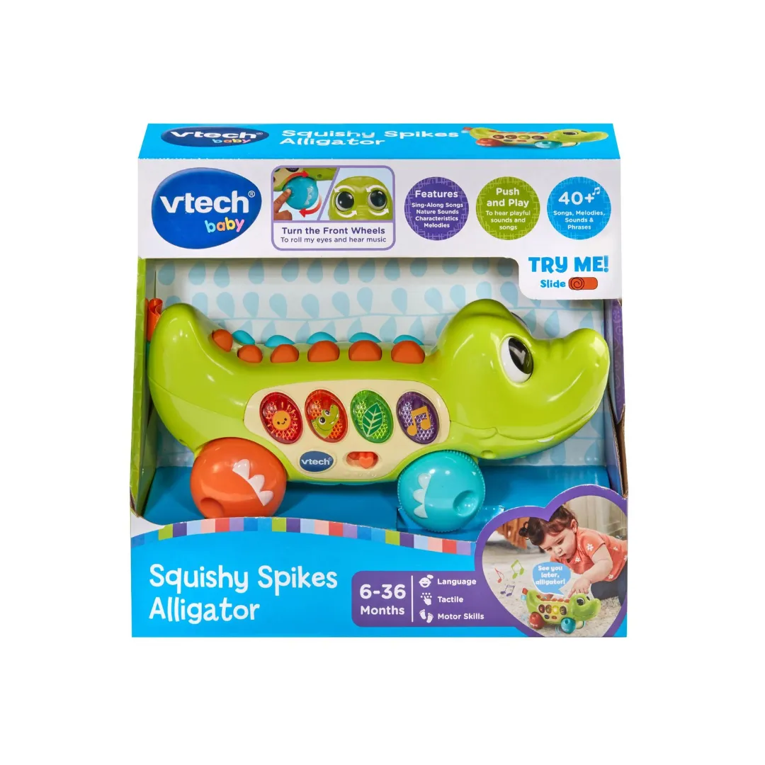 Vtech Squishy Spikes Alligator (6m )