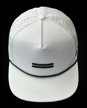 WARSTRIPE LIGHTWEIGHT ROPE SNAPBACK - WHITE