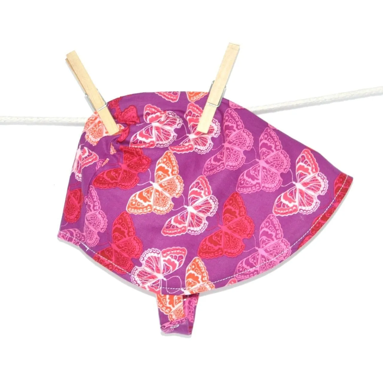 Water Play Bonnet in Flirt (rain hat version)