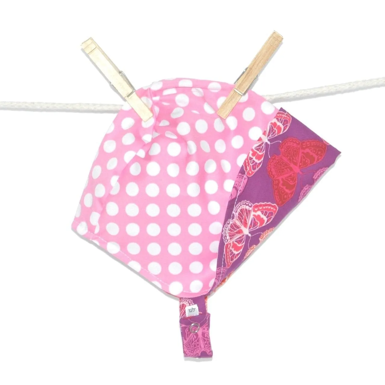 Water Play Bonnet in Flirt (rain hat version)