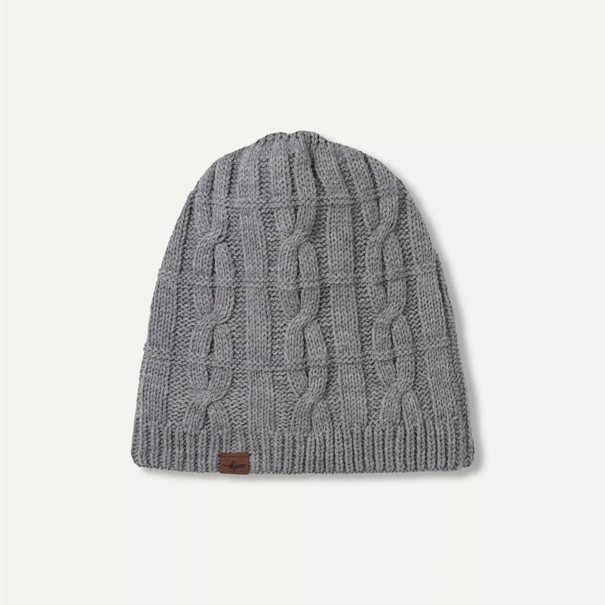 Waterproof Cold Weather Cable Knit Beanie