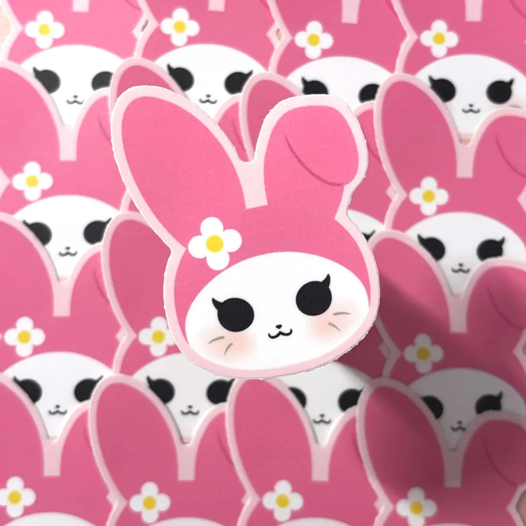 [WATERPROOF] MeloKuro Cosplay Cats - Yin and Mochi - Vinyl Sticker Decal