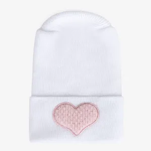 Weave Hospital Hat - Blush Heart